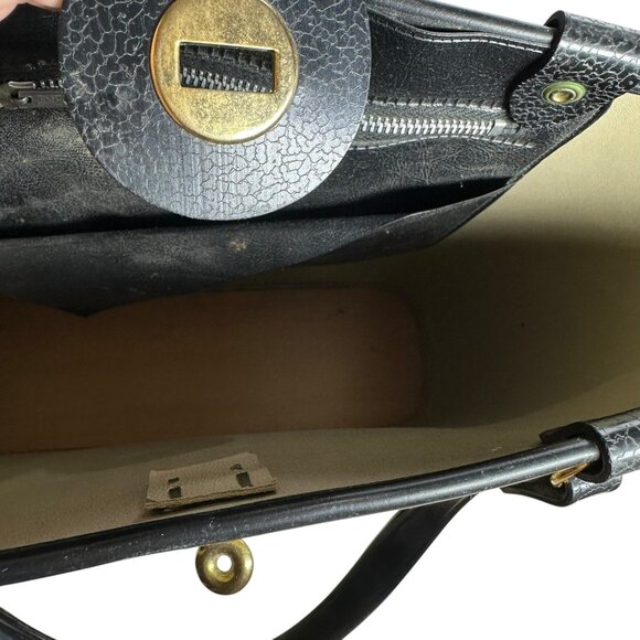 Vintage 60's Embellished Jeweled Peacock Box Bag Handbag - Picture 12 of 12